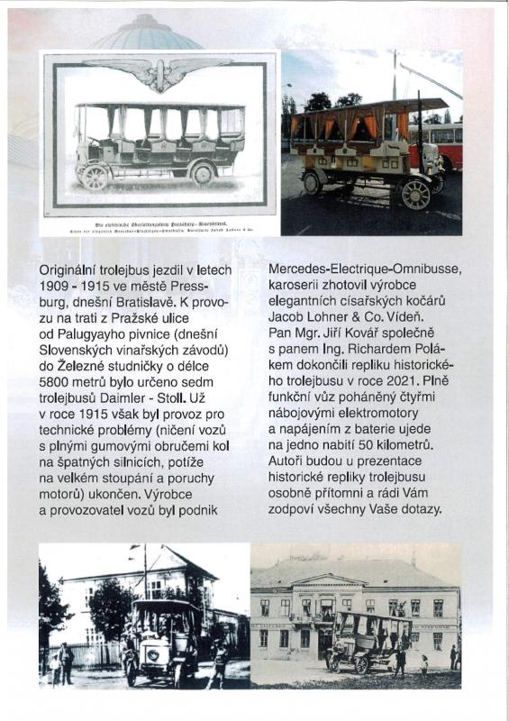 V Mariánských Lázních o víkendu vyjedou historické trolejbusy