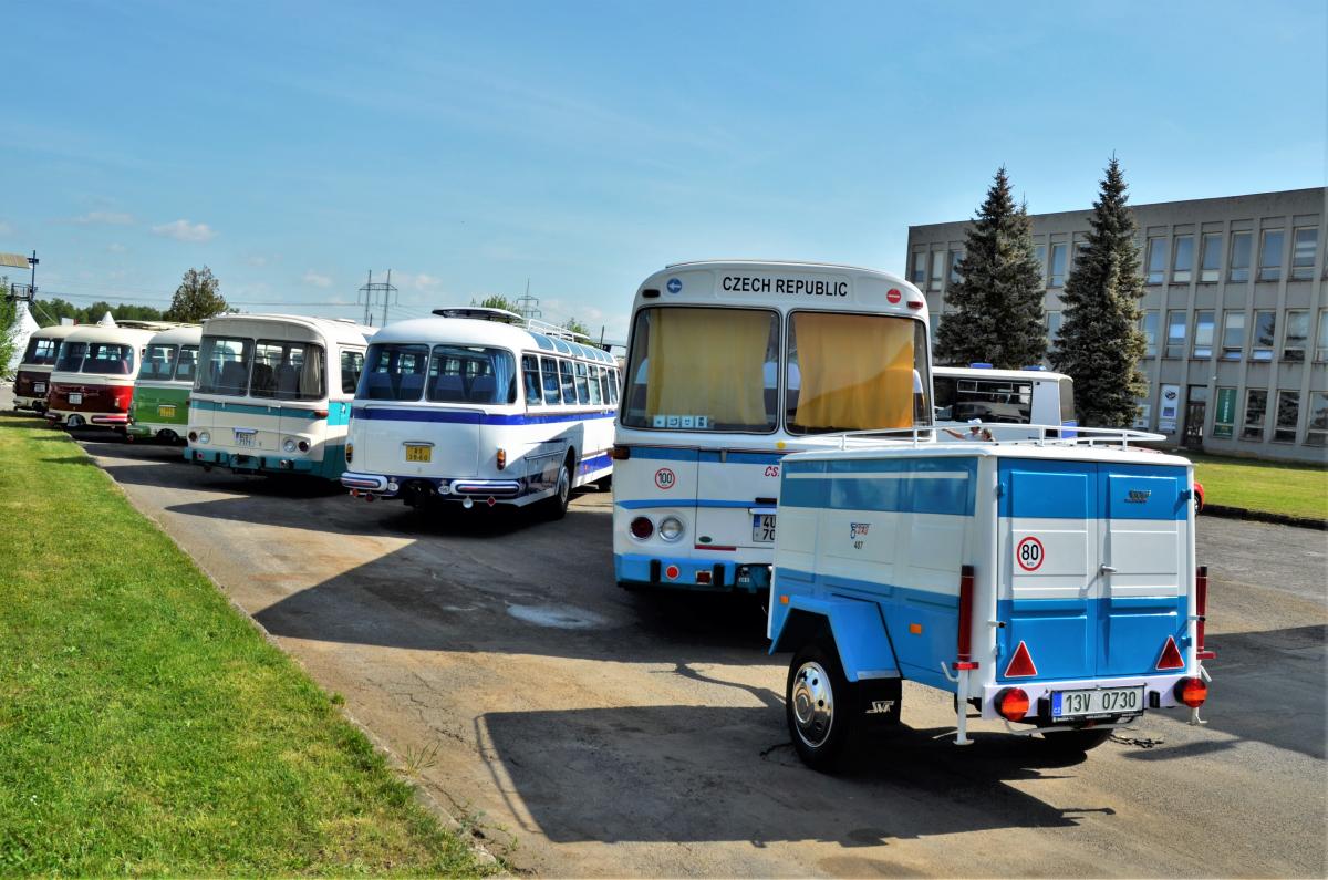 Z přehlídky historických autobusů RTO klubu