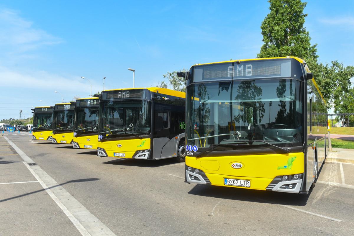 Nové udržitelné autobusy pro metropolitní oblast Barcelony