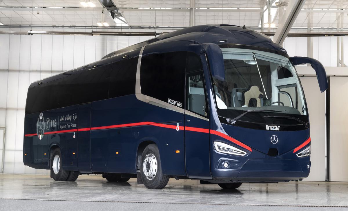 Prémiový Irizar i6S pro Kuwait Fire Force