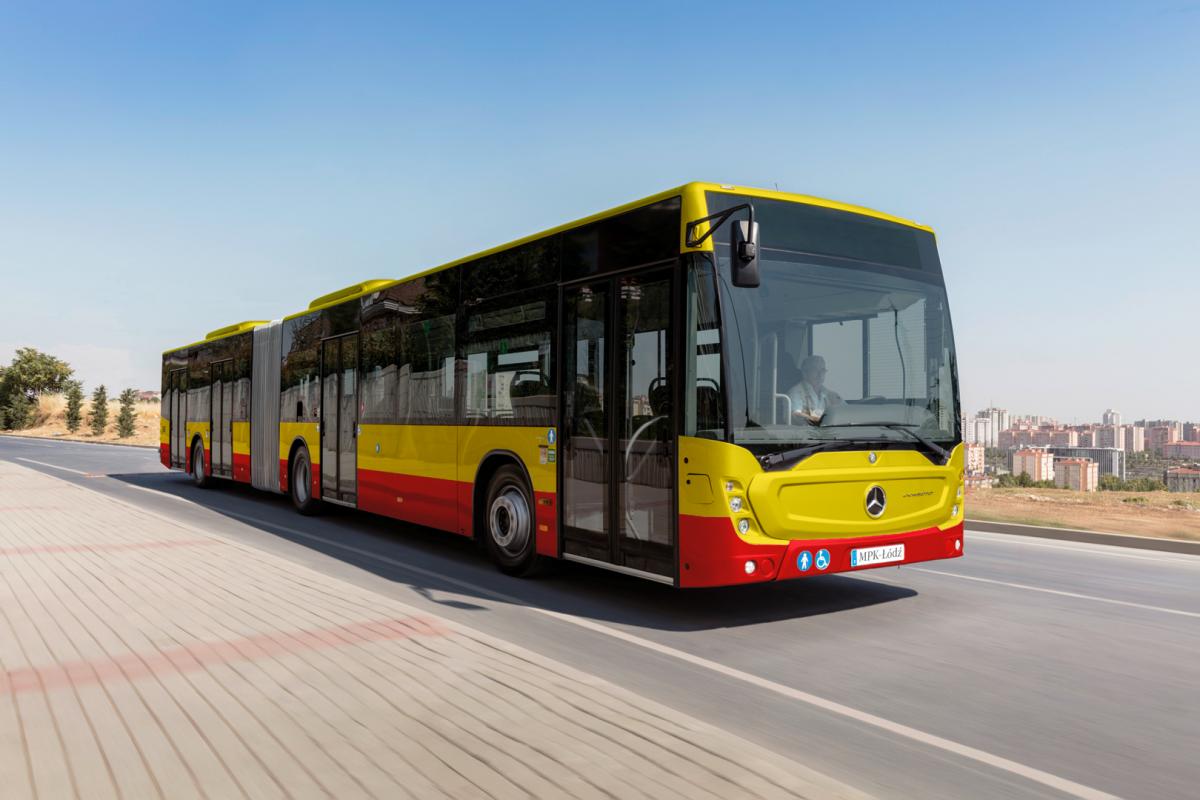 V příštím roce vyjede do ulic Lodže 52 nových autobusů Mercedes-Benz