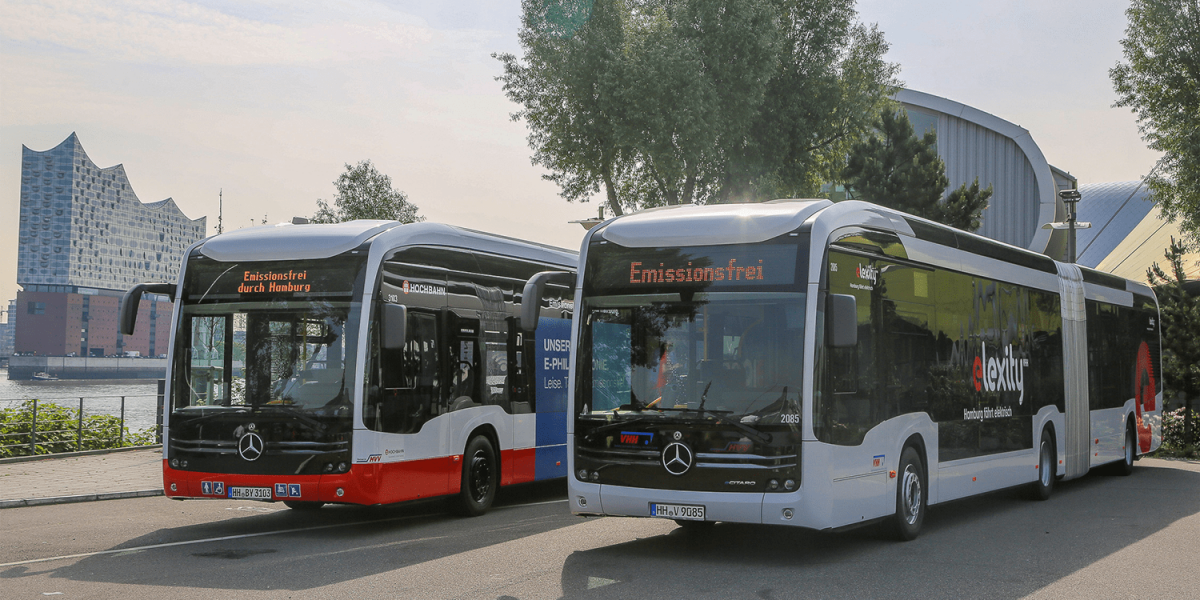 100. Mercedes Benz eCitaro v Hamburku