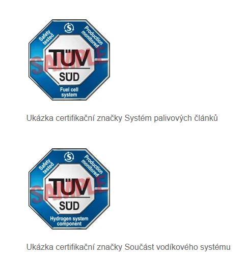 Nové certifikační značky pro systémy s vodíkovou technologií 