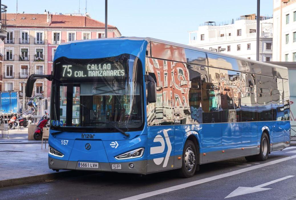 Madrid má po Berlíně nejvíce 100 % elektrických autobusových linek