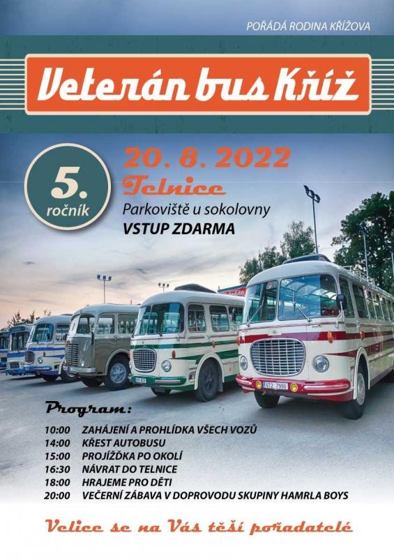 Veterán bus Kříž 2022