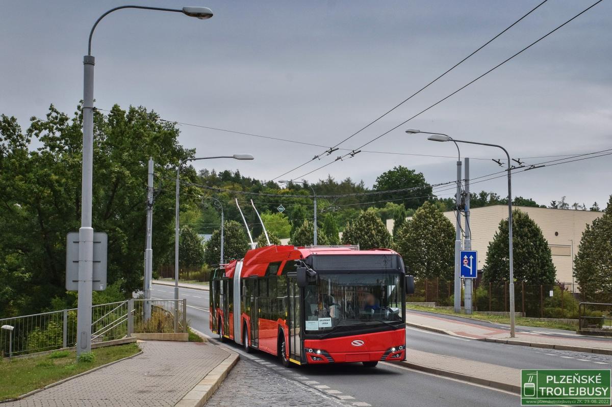 Nové trolejbusy pro maďarskou Budapešť na zkušebních jízdách