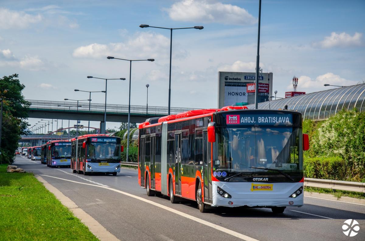 Hlavní město Slovensko očekává další nové autobusy