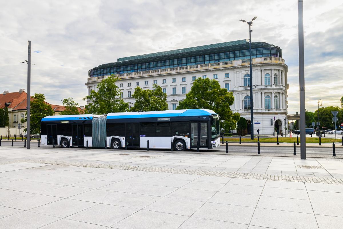 Online uvedení vodíkového autobusu Urbino 18