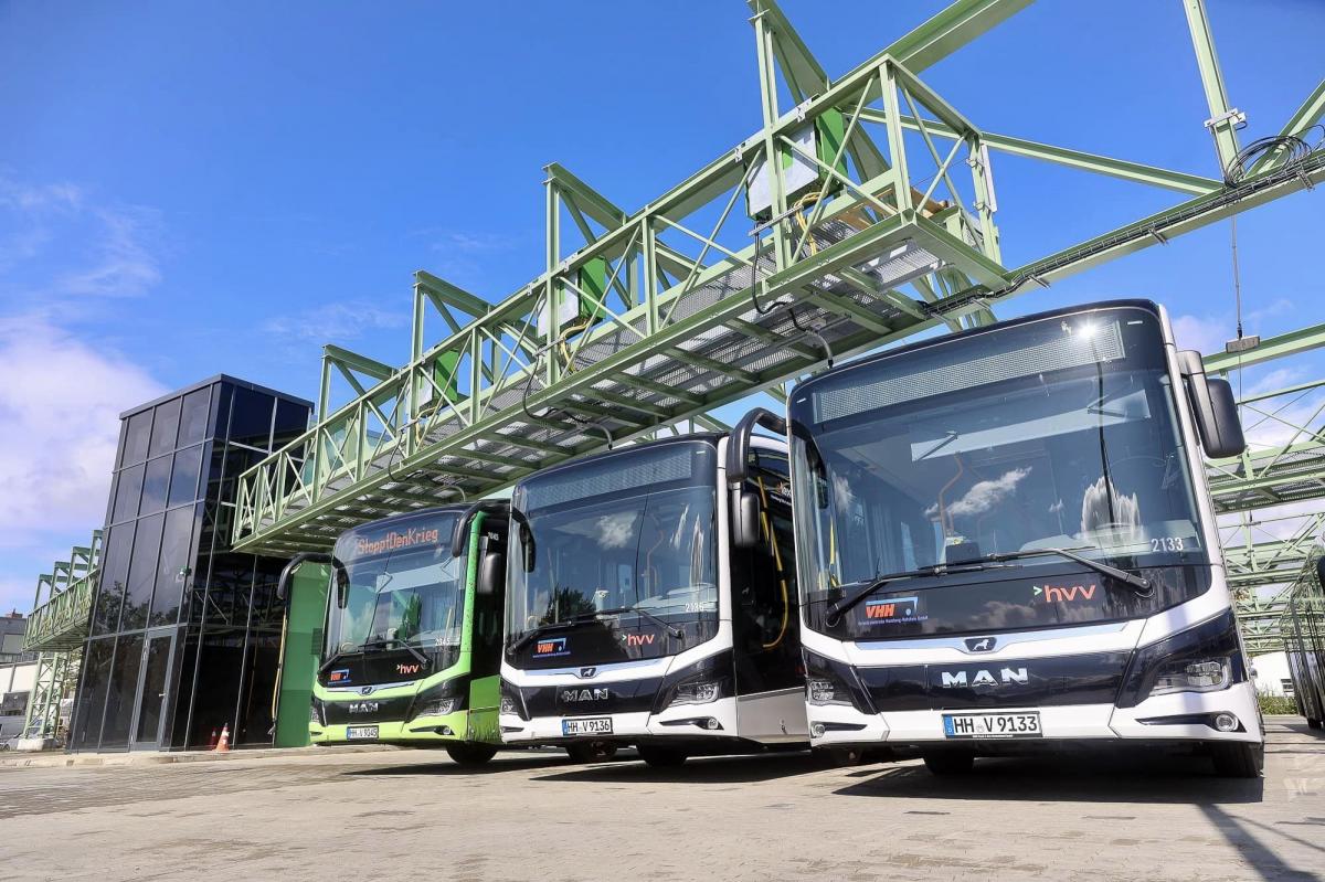 V Německu otevřeli depo pro nabíjení až osmdesáti elektrobusů