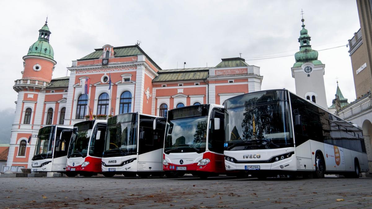 Autobusy Iveco Streetway poprvé na Slovensku