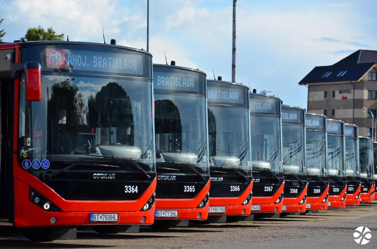 Velká modernizace vozového parku autobusů v Bratislavě