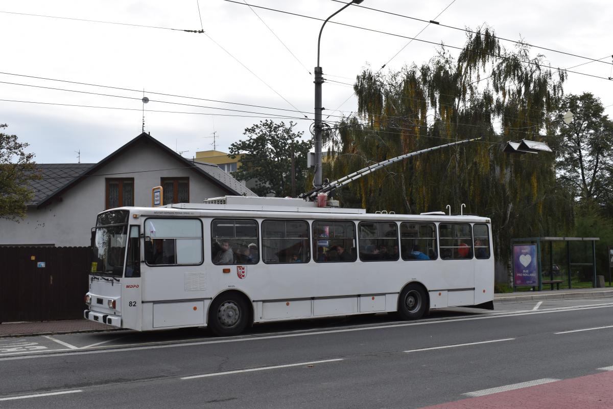 70 let trolejbusové dopravy v Opavě