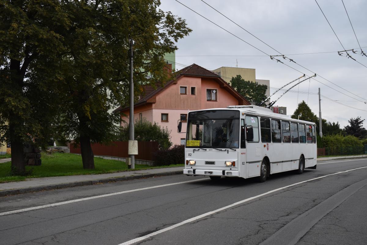 70 let trolejbusové dopravy v Opavě