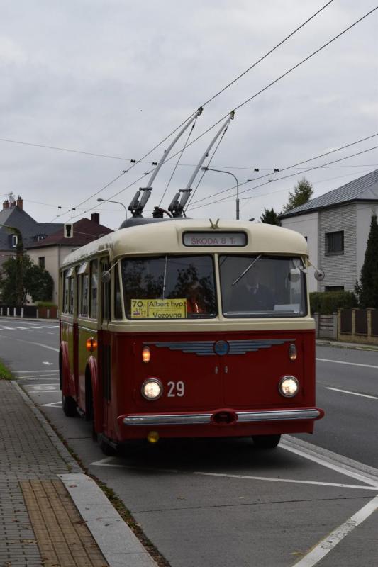 70 let trolejbusové dopravy v Opavě