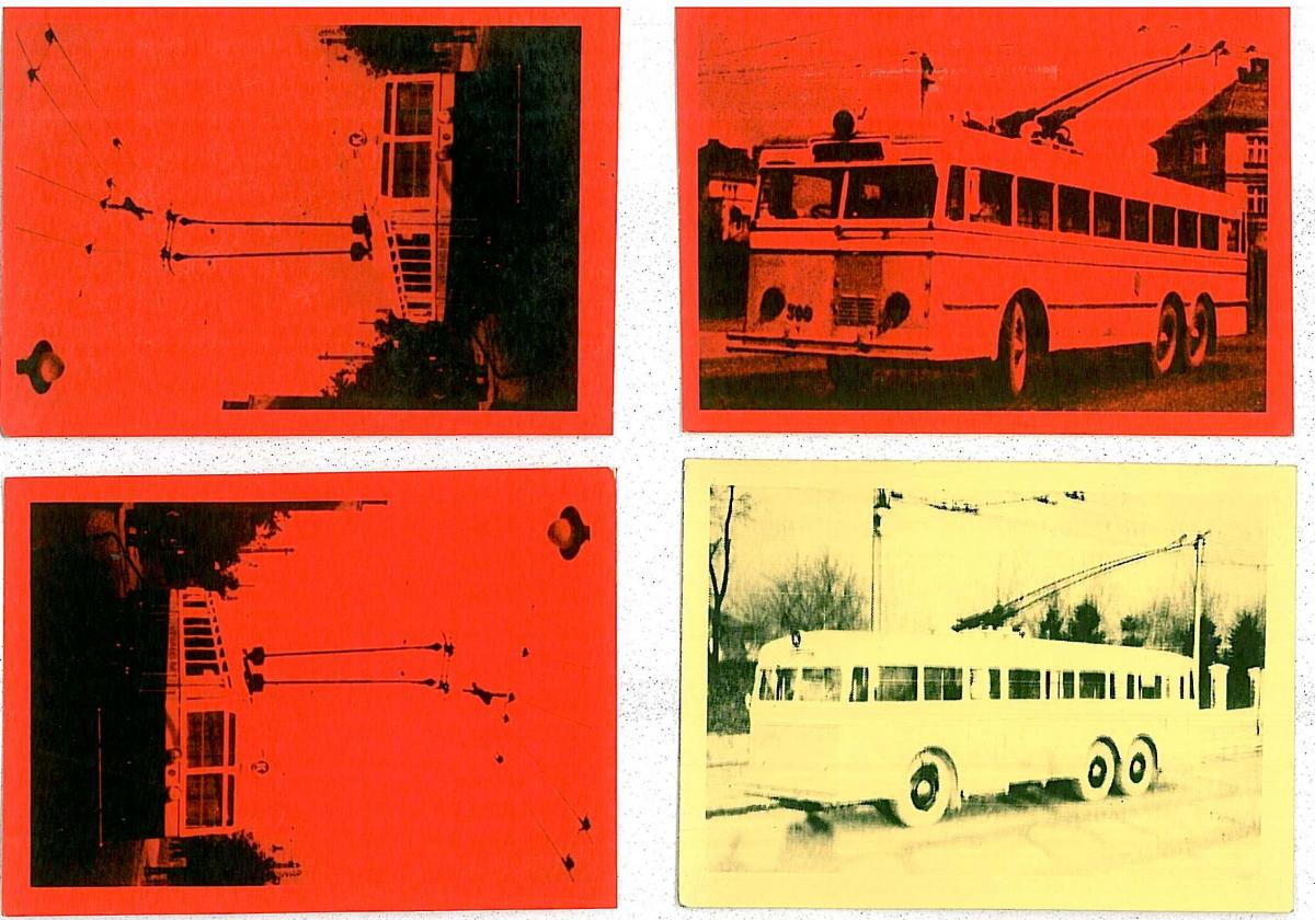 Pražské trolejbusy před 50 lety na fotografiích