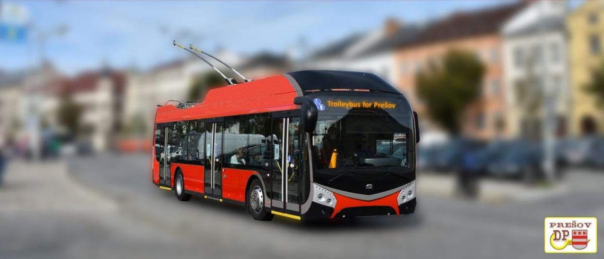 SOR dodá čtveřici parciálních trolejbusů do Prešova