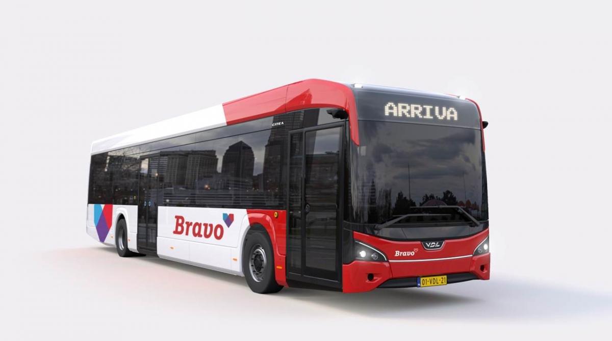 Arriva rozšiřuje v Nizozemsku svou flotilu o elektrické autobusy VDL