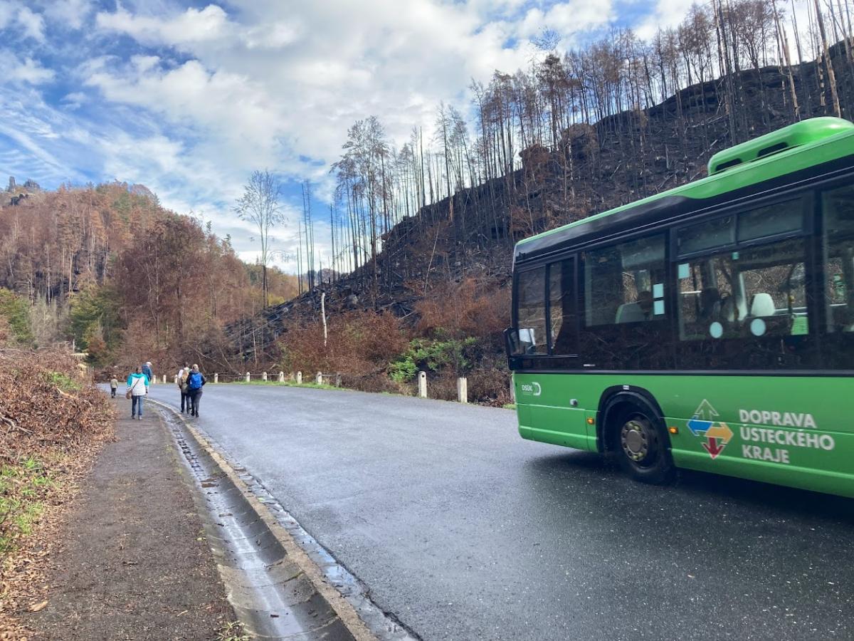 Turisté ubytovaní v oblasti Českého Švýcarska pojedou s DÚKapkou zdarma