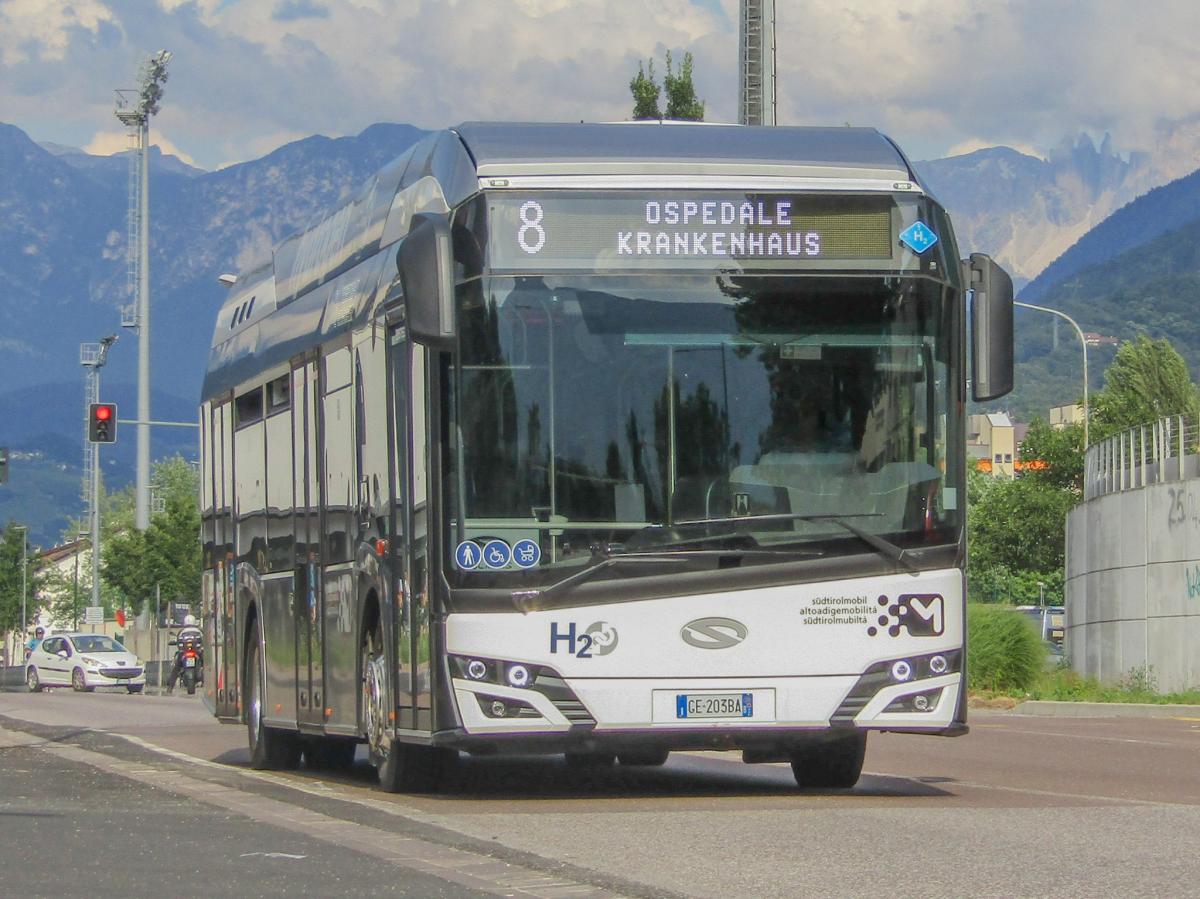 Benátky kupují autobusy Solaris na vodíkový pohon