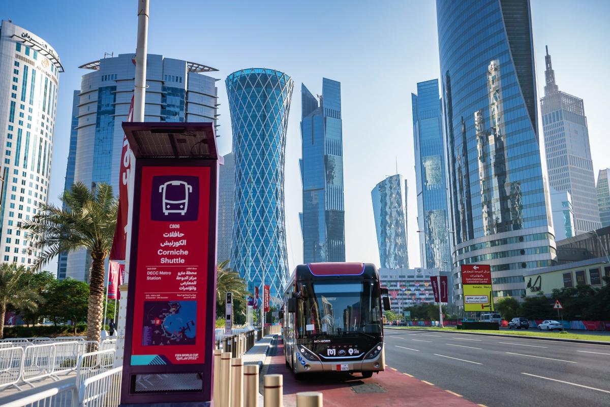Veřejná doprava v Kataru je na fotbalové fanoušky připravena