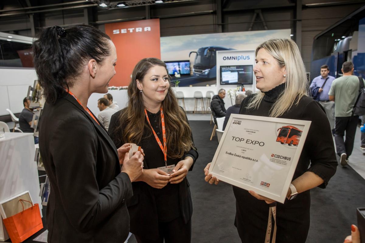 TOP expozice veletrhu CZECHBUS 2022