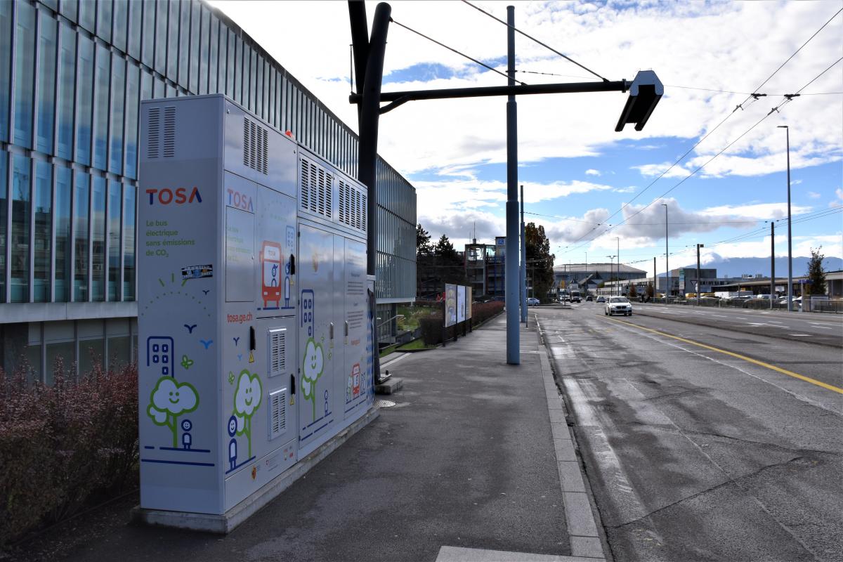 Ženeva rozšiřuje systém rychlého nabíjení TOSA