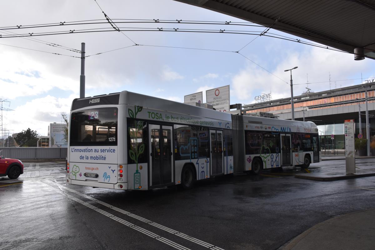 Ženeva rozšiřuje systém rychlého nabíjení TOSA