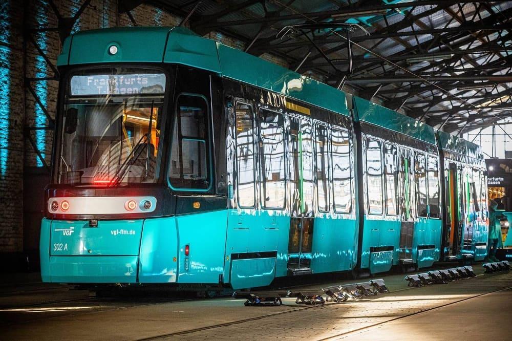 Frankfurtská nová tramvaj "T"