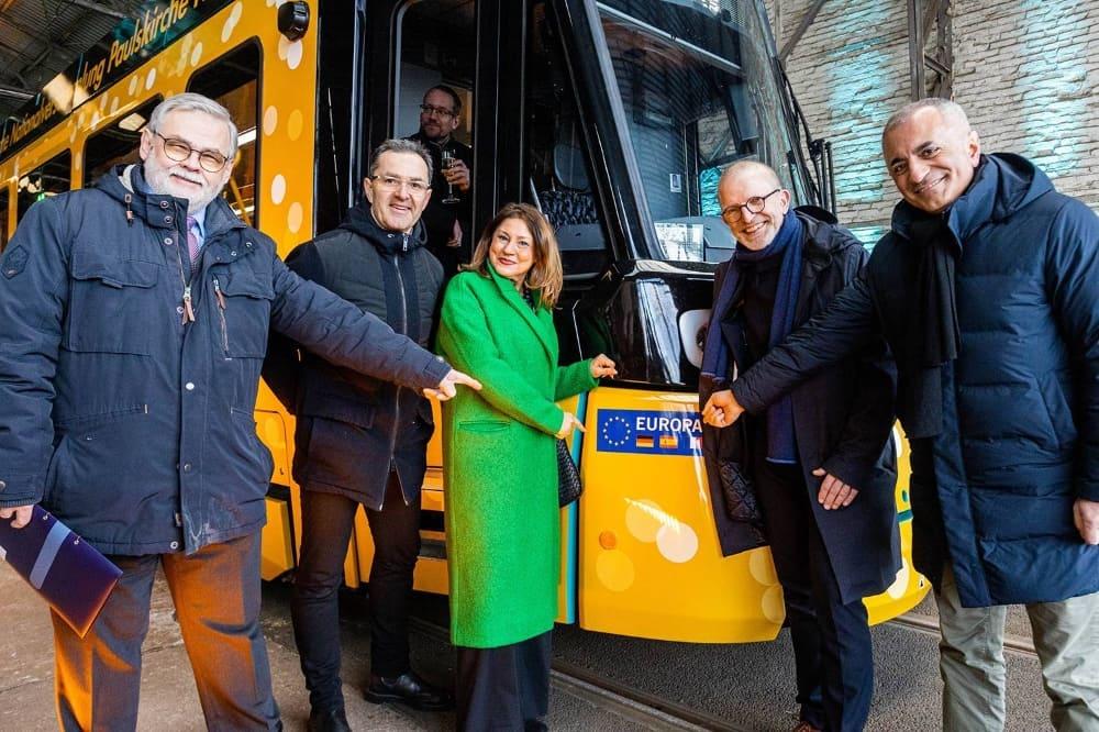 Frankfurtská nová tramvaj "T"