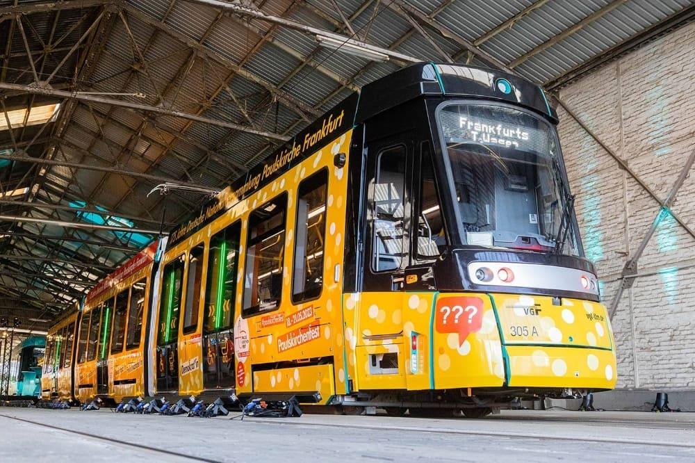Frankfurtská nová tramvaj "T"