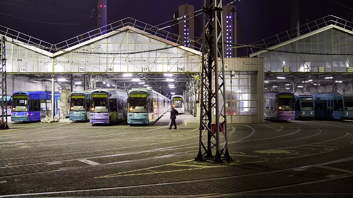 Frankfurtská nová tramvaj "T"