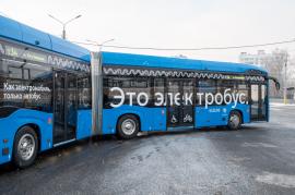 Jubilejní 1 000 elektrobus v Moskvě