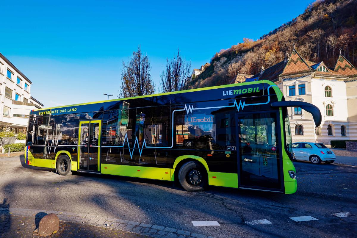 Lichtenštejnské první elektrobusy