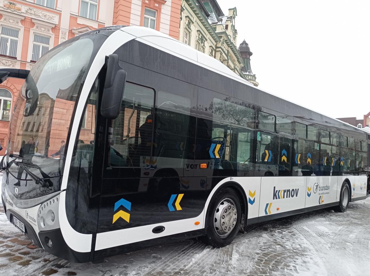 Transdev Morava od ledna 2023 zajišťuje MHD pro město Krnov