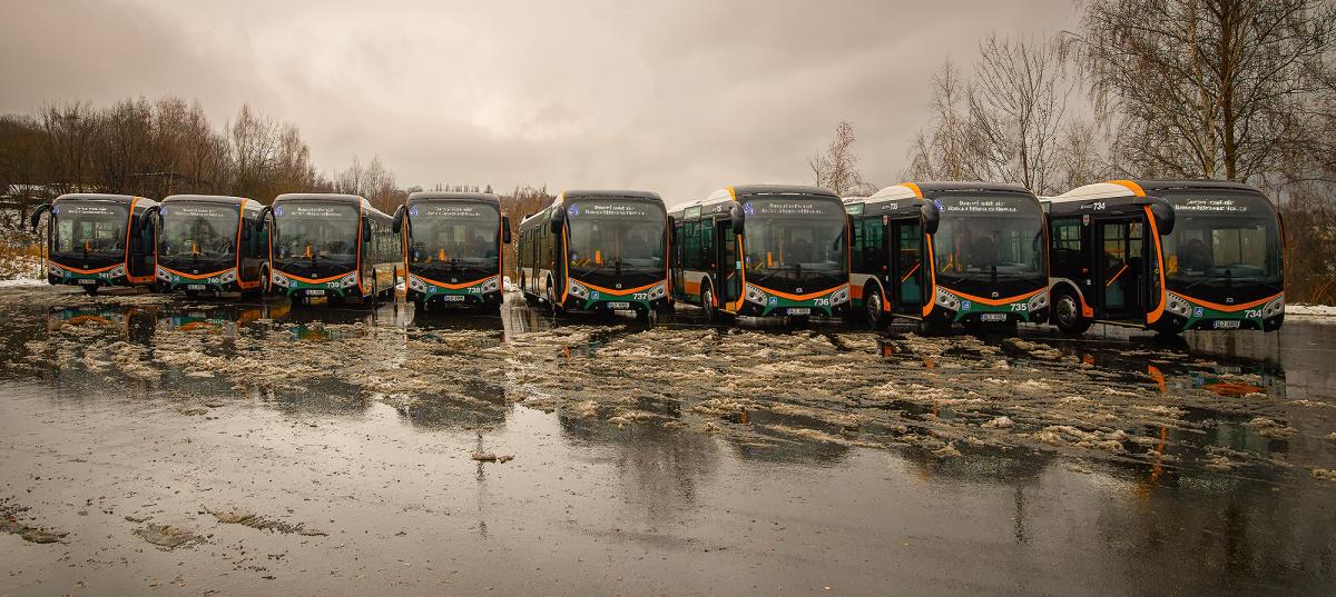 Na linky v Liberci vyjely v novém roce nové autobusy