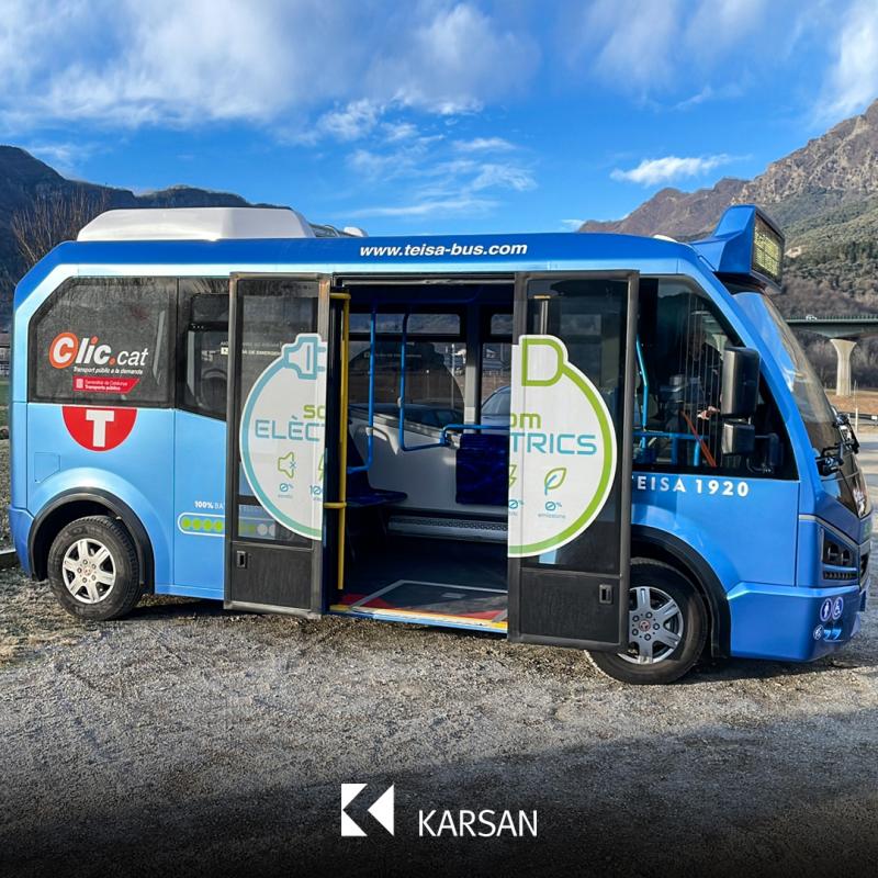 Karsan e-JEST pro regionální dopravu v Katalánsku 