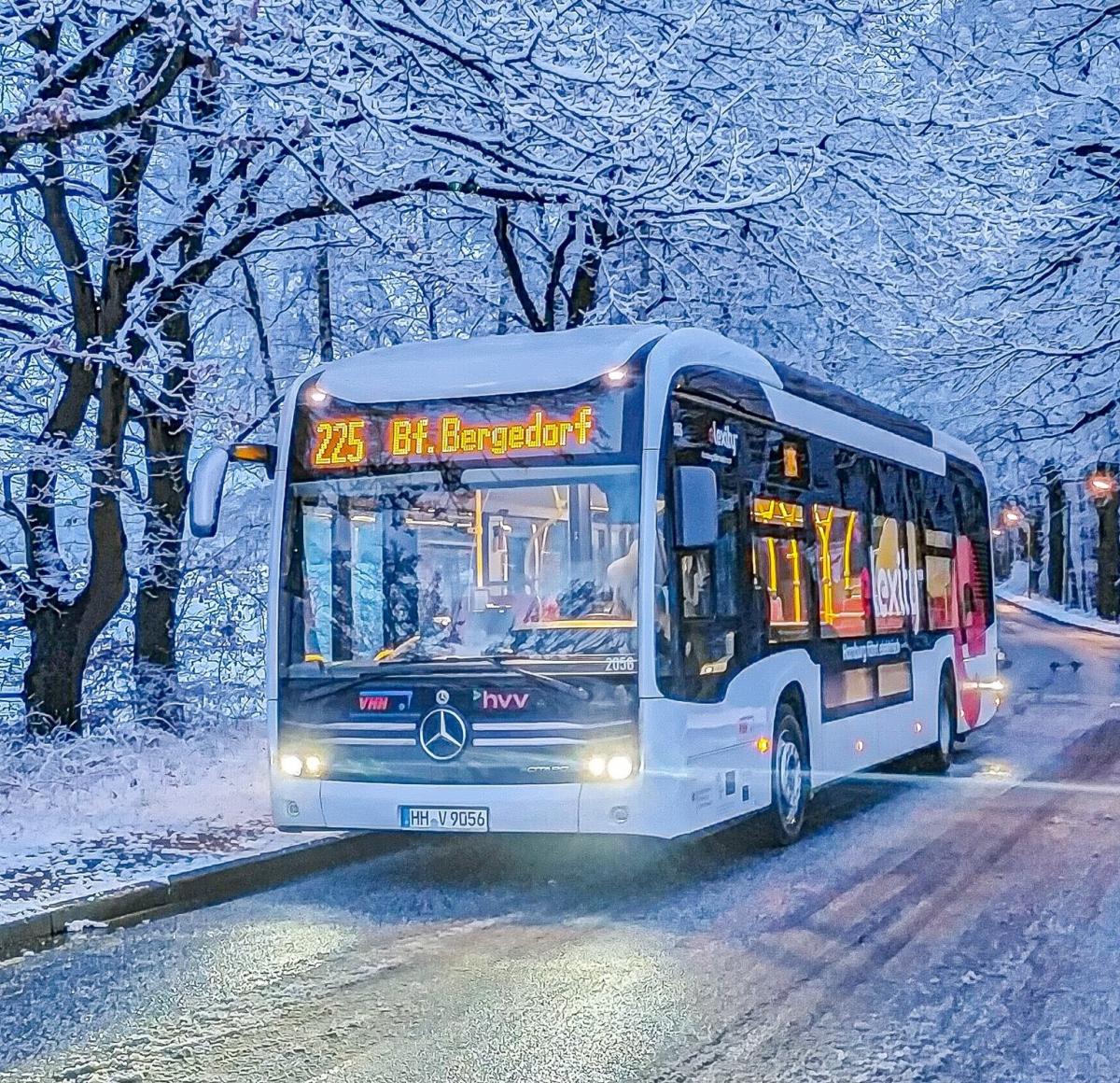 350 elektrických autobusů pro Metropolitní oblast Hamburku