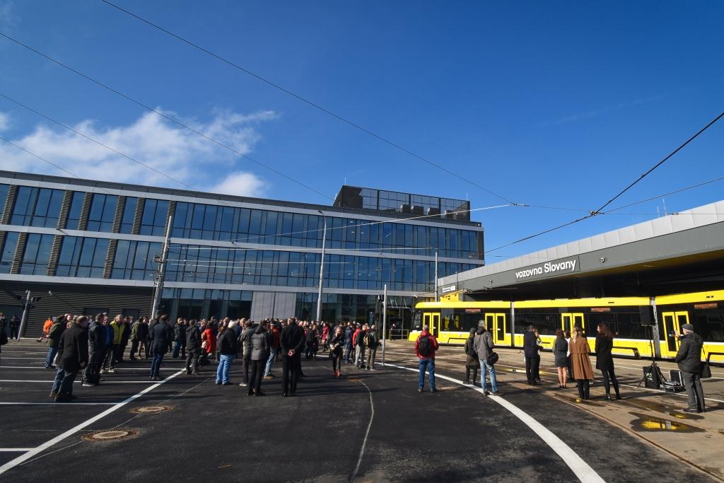 Plzeňská tramvajová vozovna slavnostně otevřena po kompletní rekonstrukci