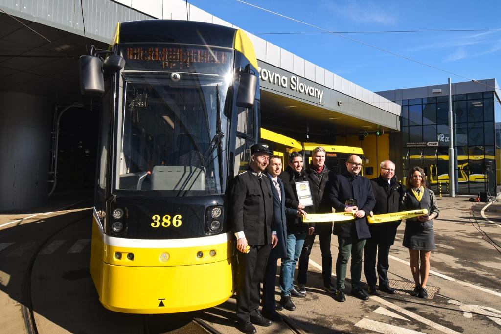 Plzeňská tramvajová vozovna slavnostně otevřena po kompletní rekonstrukci