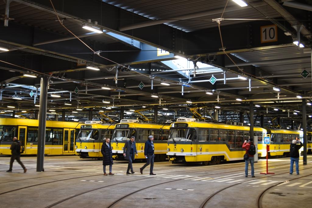 Plzeňská tramvajová vozovna slavnostně otevřena po kompletní rekonstrukci