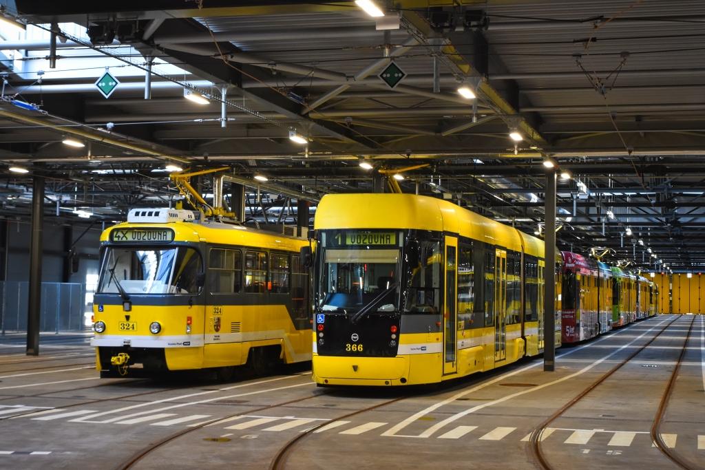 Plzeňská tramvajová vozovna slavnostně otevřena po kompletní rekonstrukci