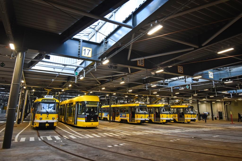 Plzeňská tramvajová vozovna slavnostně otevřena po kompletní rekonstrukci