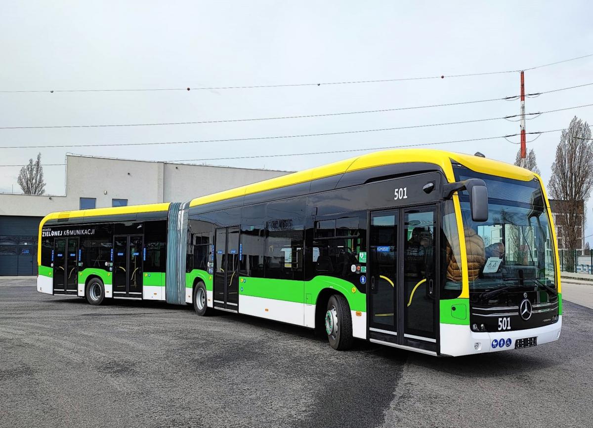 Flotila autobusů v polském městě Zielona Góra posílena o eCitara G