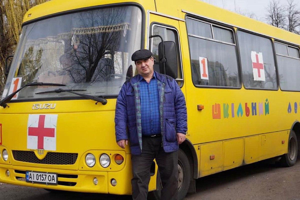 Hrdinské činy ukrajinského řidiče autobusu 