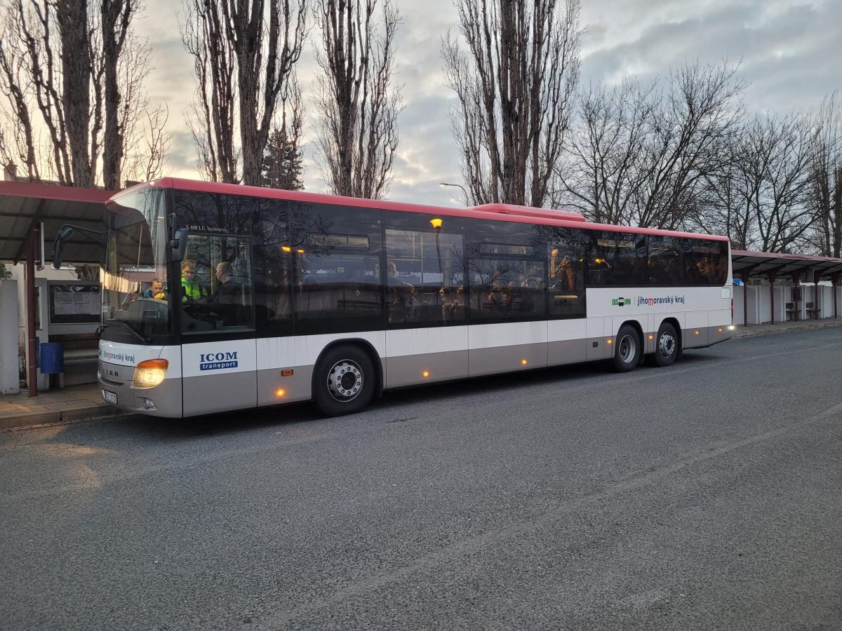 Registrace autobusů v březnu 2023