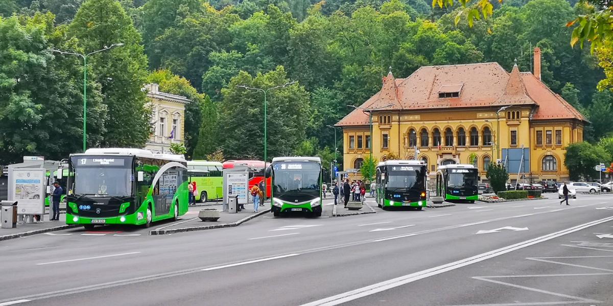 Brašov postaví depo pro 157 elektrických autobusů