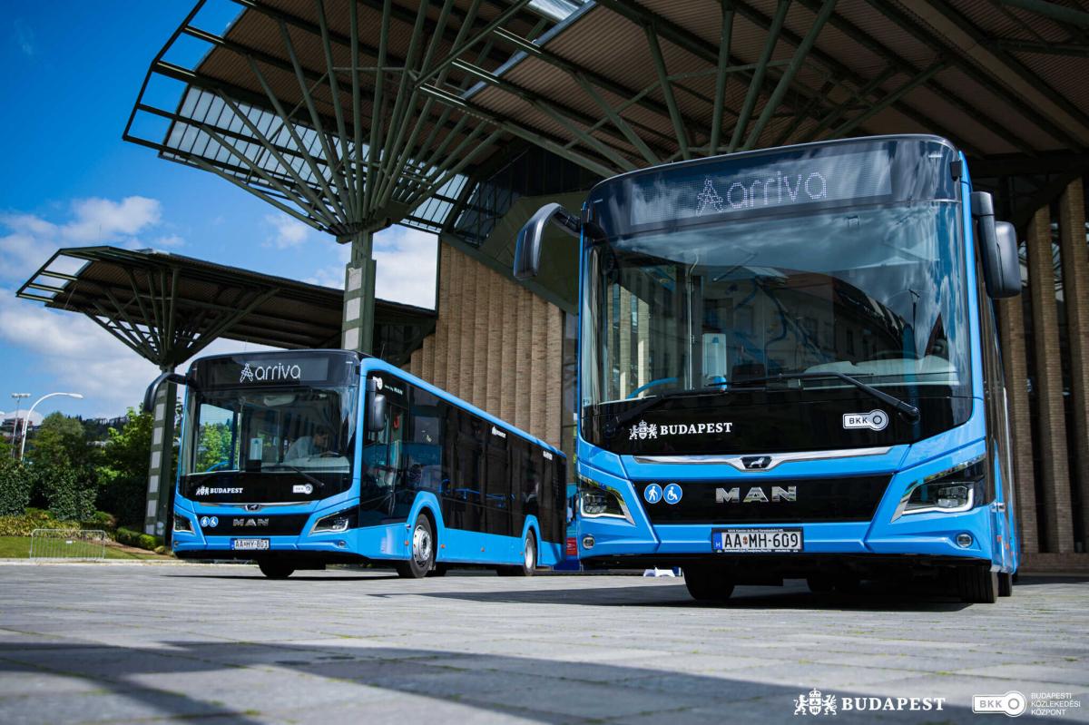 Autobusová flotila Arrivy v Budapešti výrazně omladí