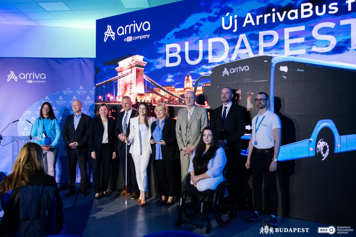 Autobusová flotila Arrivy v Budapešti výrazně omladí