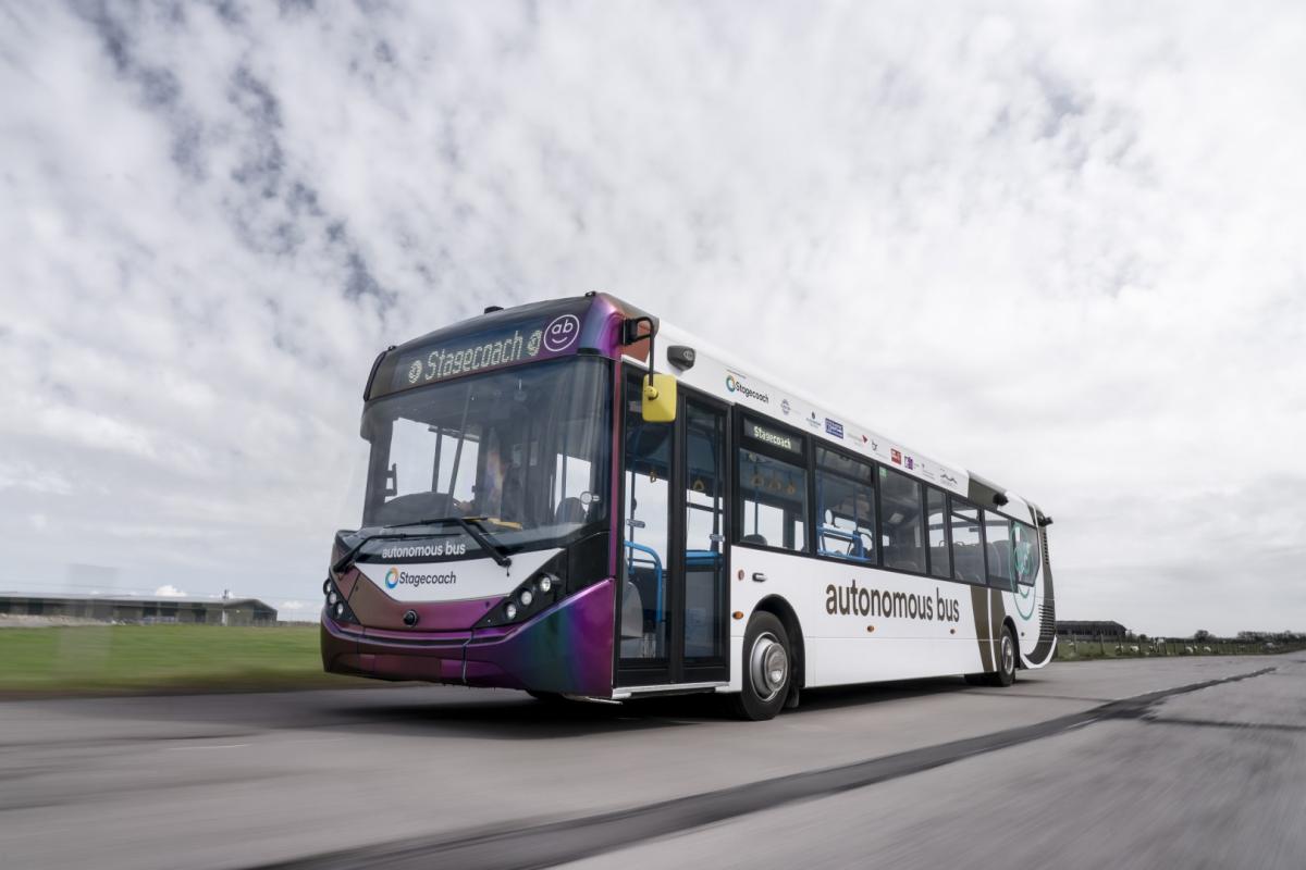 Stagecoach spustí první autonomní autobusovou flotilu ve Spojeném království