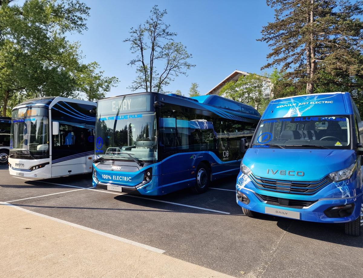 IVECO BUS nabízí nově plně elektrický Crossway a Streetway